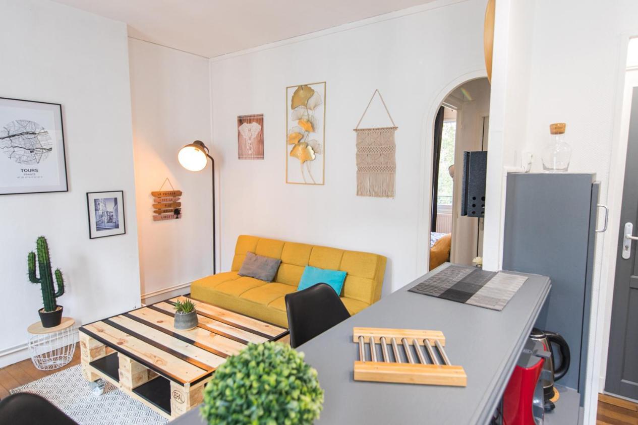 Appartement T2 Au Calme Cosy - Quartier Prebendes Tours Ngoại thất bức ảnh