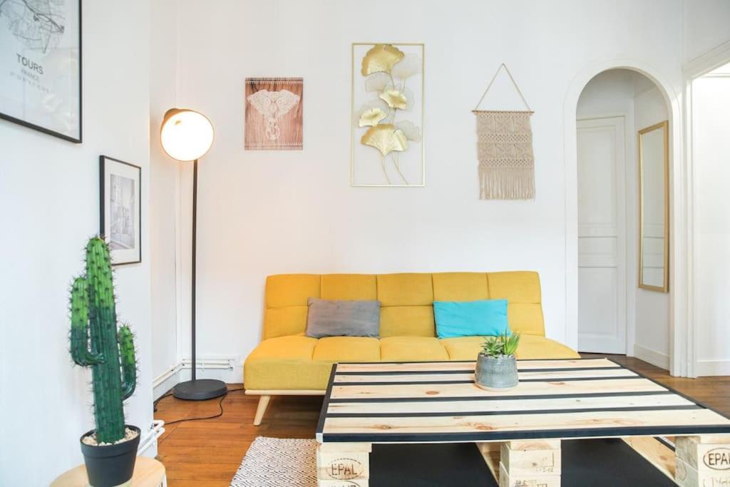 Appartement T2 Au Calme Cosy - Quartier Prebendes Tours Ngoại thất bức ảnh